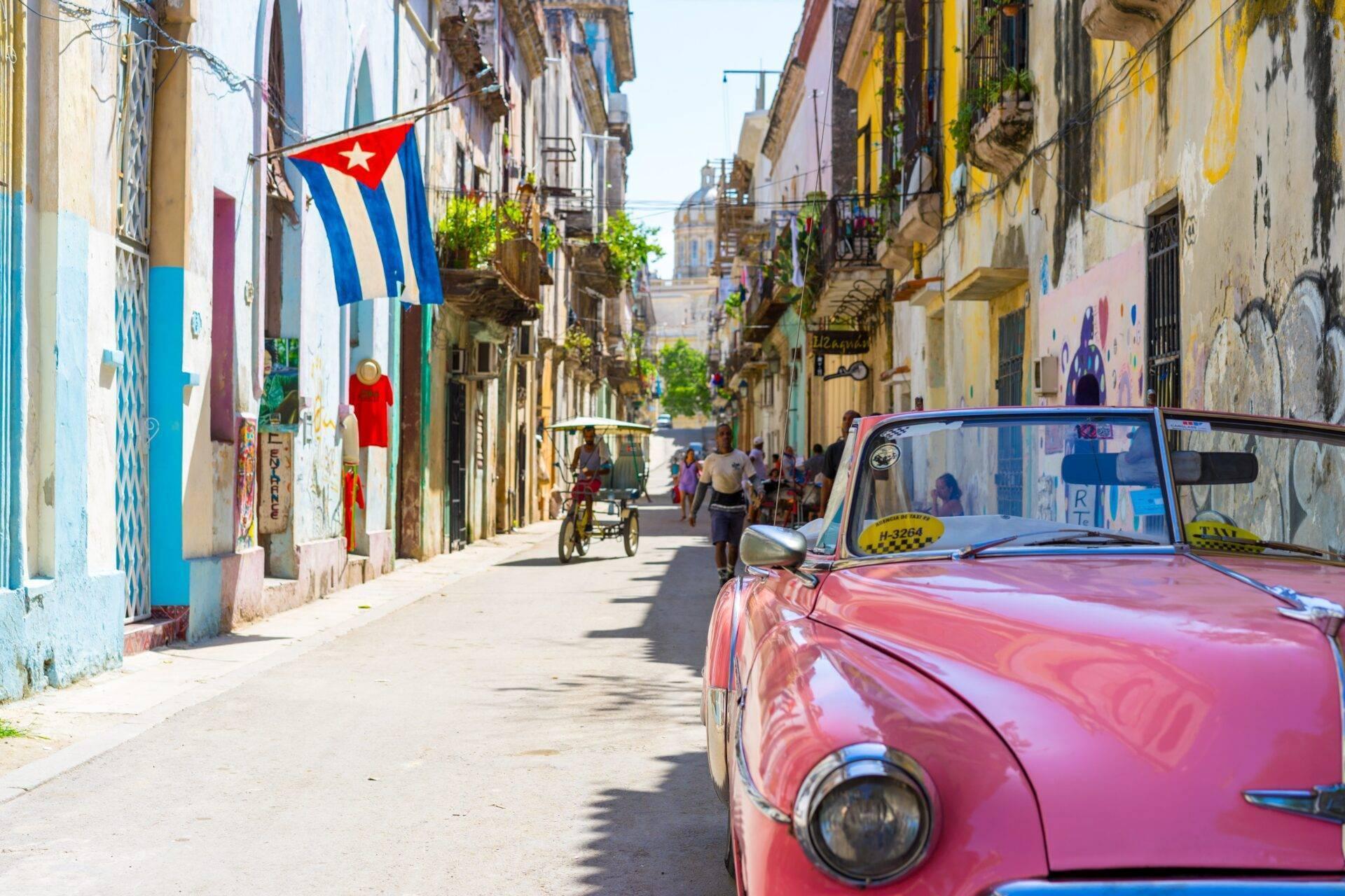 La Havane vue depuis le Malecón, Cuba